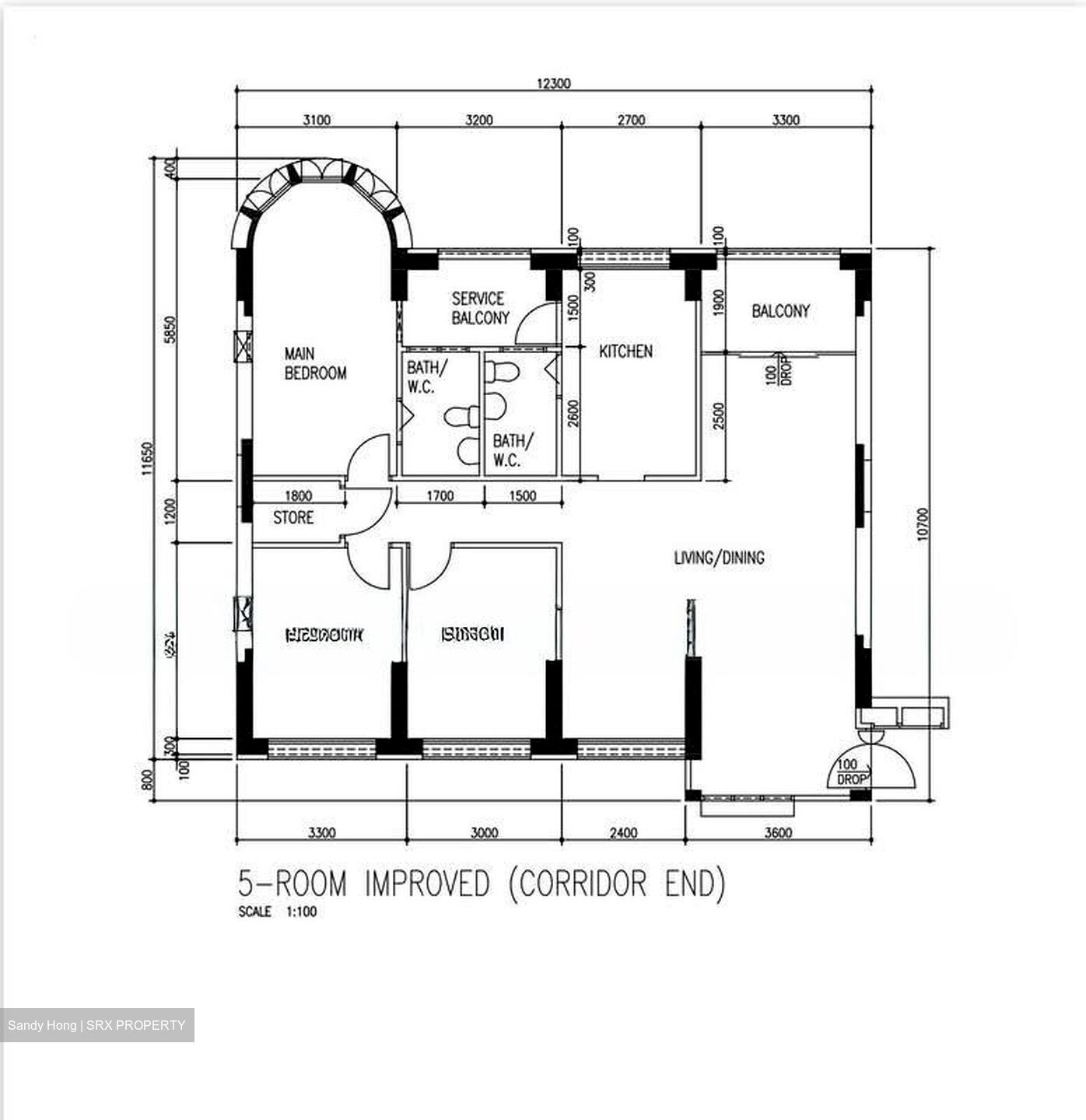 Blk 354 Kang Ching Road (Jurong West), HDB 5 Rooms #571366201